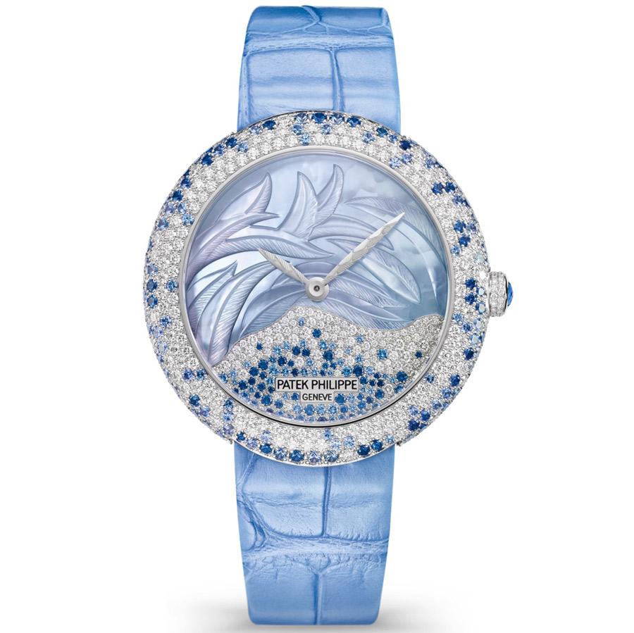 Patek Philippe Calatrava Haute Joaillerie 35mm 4899-901G-001 Mother Of Pearl Diamond Dial-First Class Timepieces