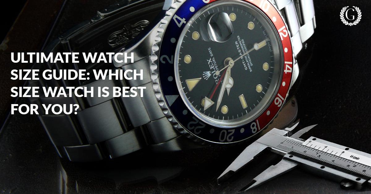 ULTIMATE WATCH SIZE GUIDE: WHICH SIZE WATCH IS BEST FOR YOU? - Gotham Trading