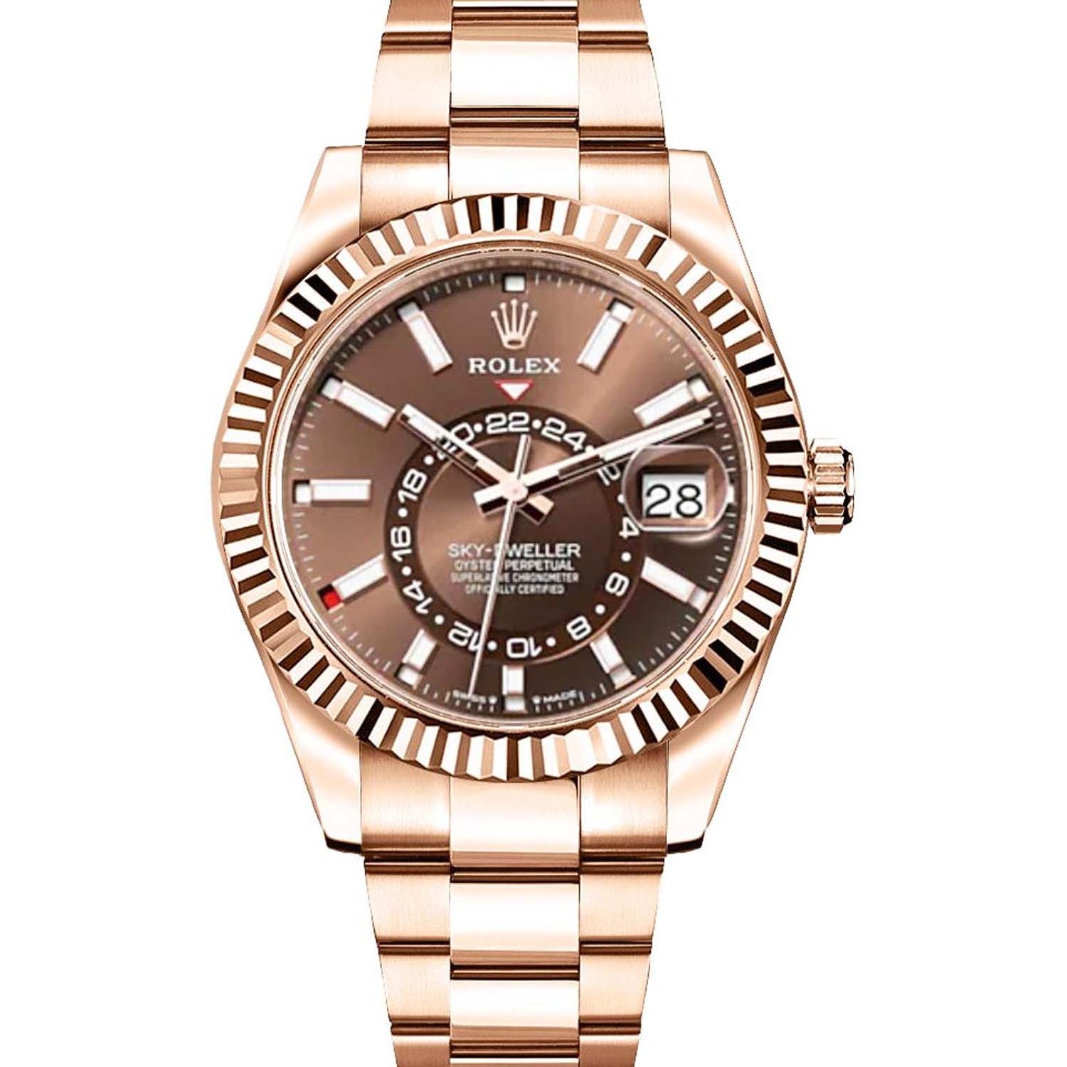 Rolex Sky-Dweller 336935 Rose Gold Chocolate Dial 2023