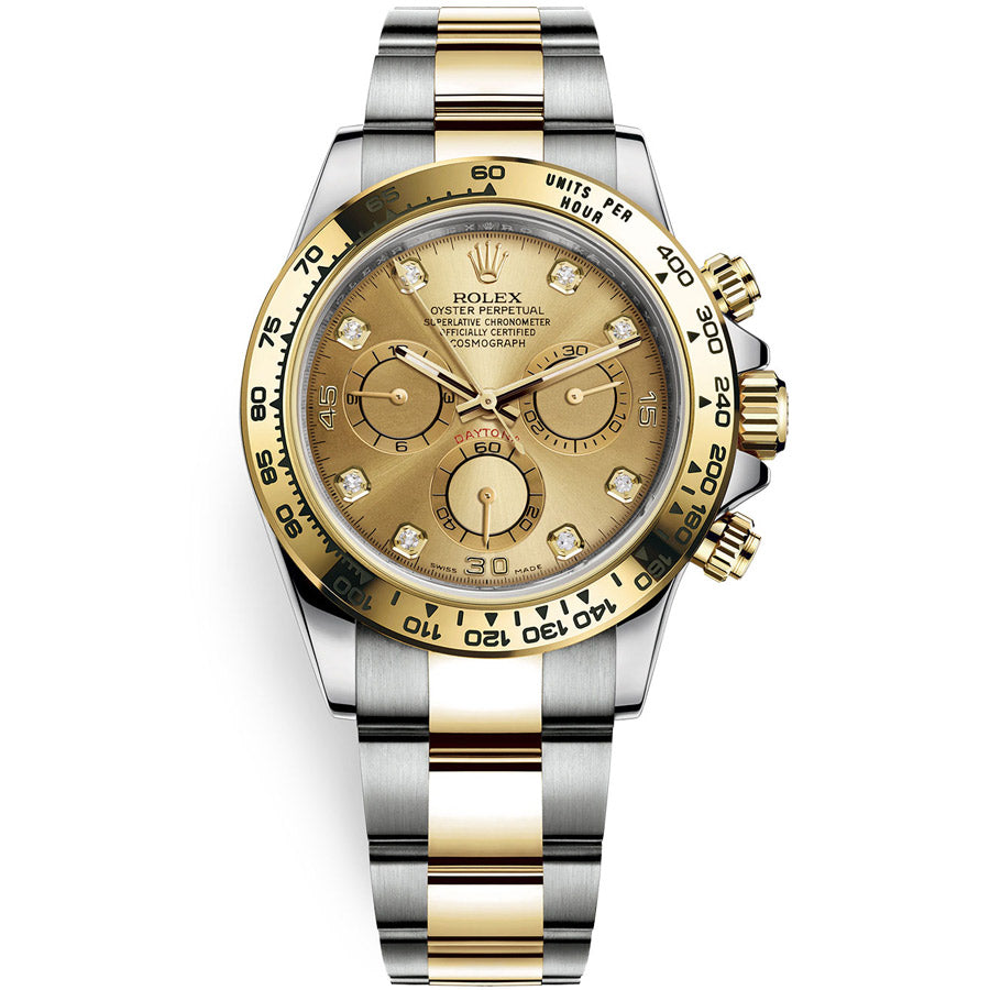 Rolex Daytona 40mm 116503 Champagne Diamond Dial