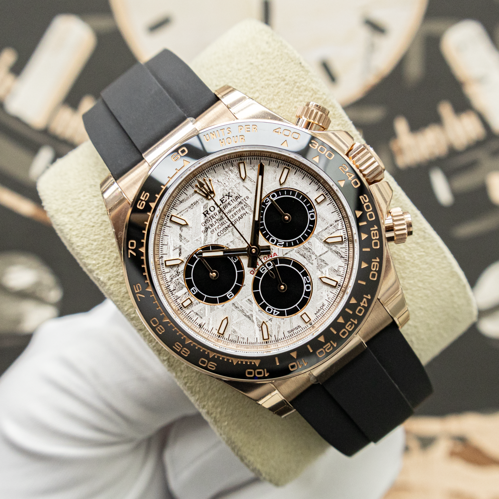 Rolex 2025 FULL STICKERS Cosmograph Daytona 126515LN 40mm Meteorite Dial