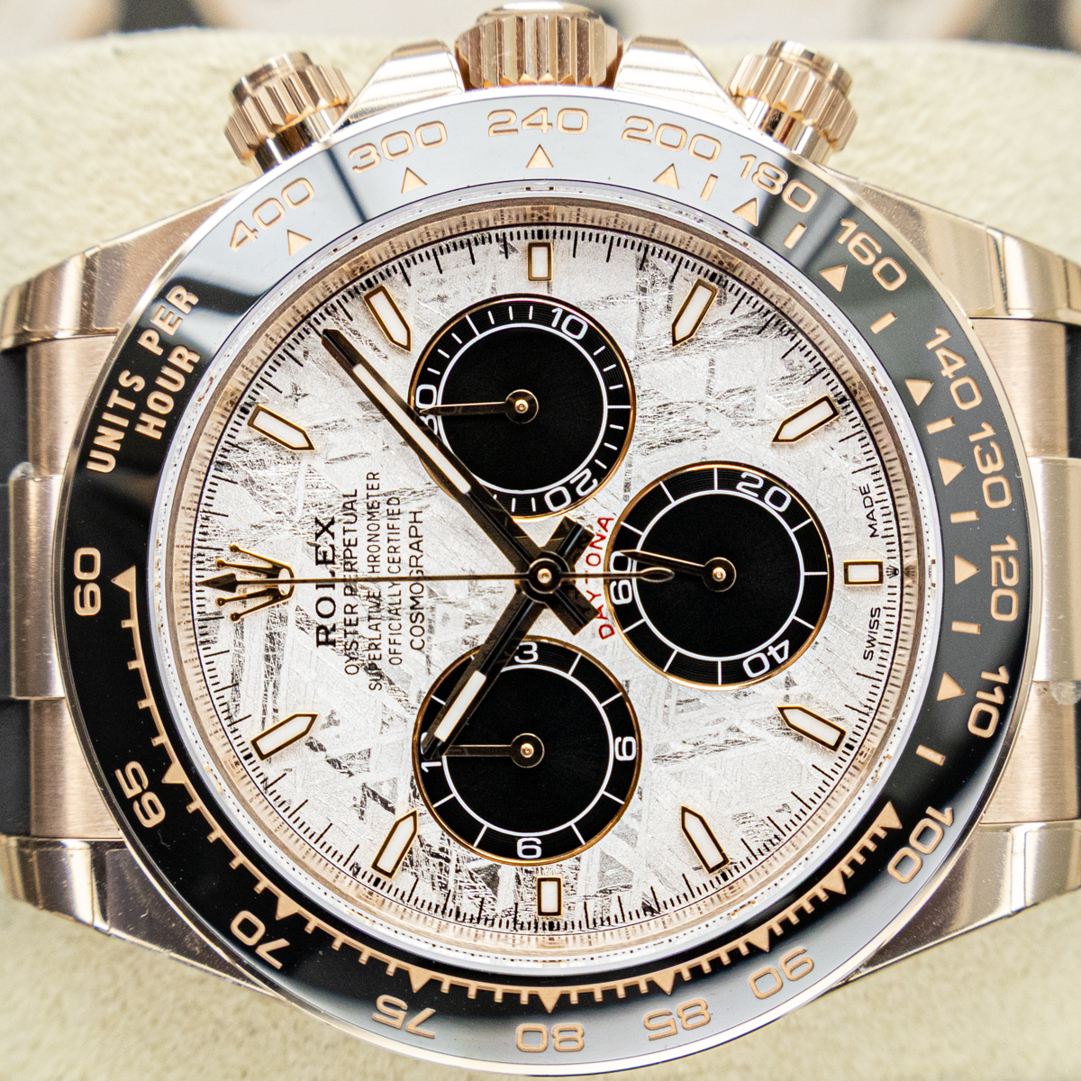 Rolex 2025 FULL STICKERS Cosmograph Daytona 126515LN 40mm Meteorite Dial