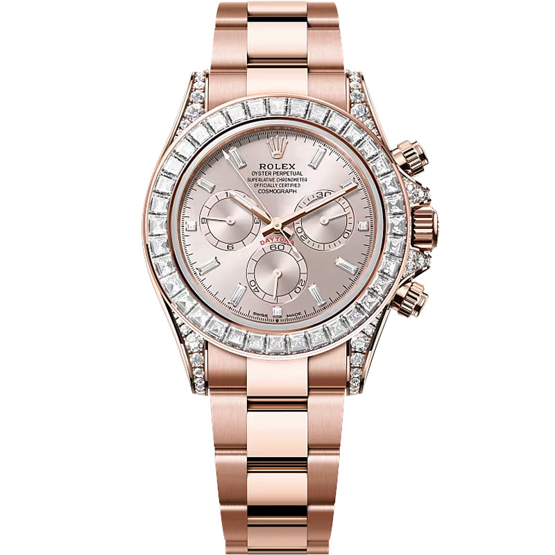 Rolex Cosmograph Daytona 126595TBR 40mm Pink Dial