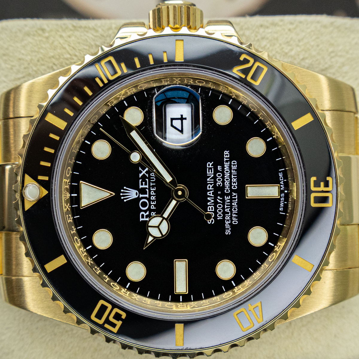 Rolex Submariner Date 116618LN 40mm Black Dial Pre-Owned