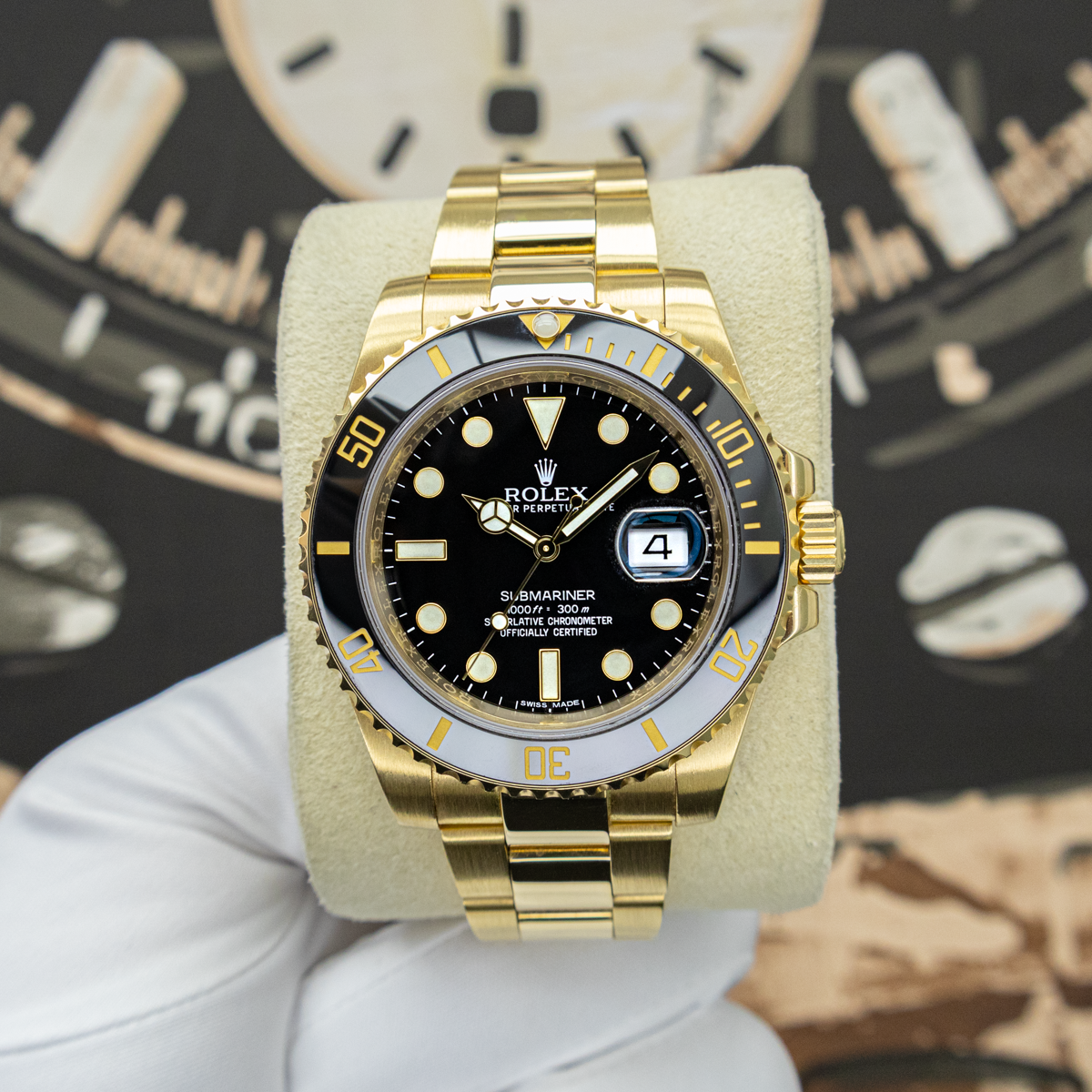 Rolex Submariner Date 116618LN 40mm Black Dial Pre-Owned