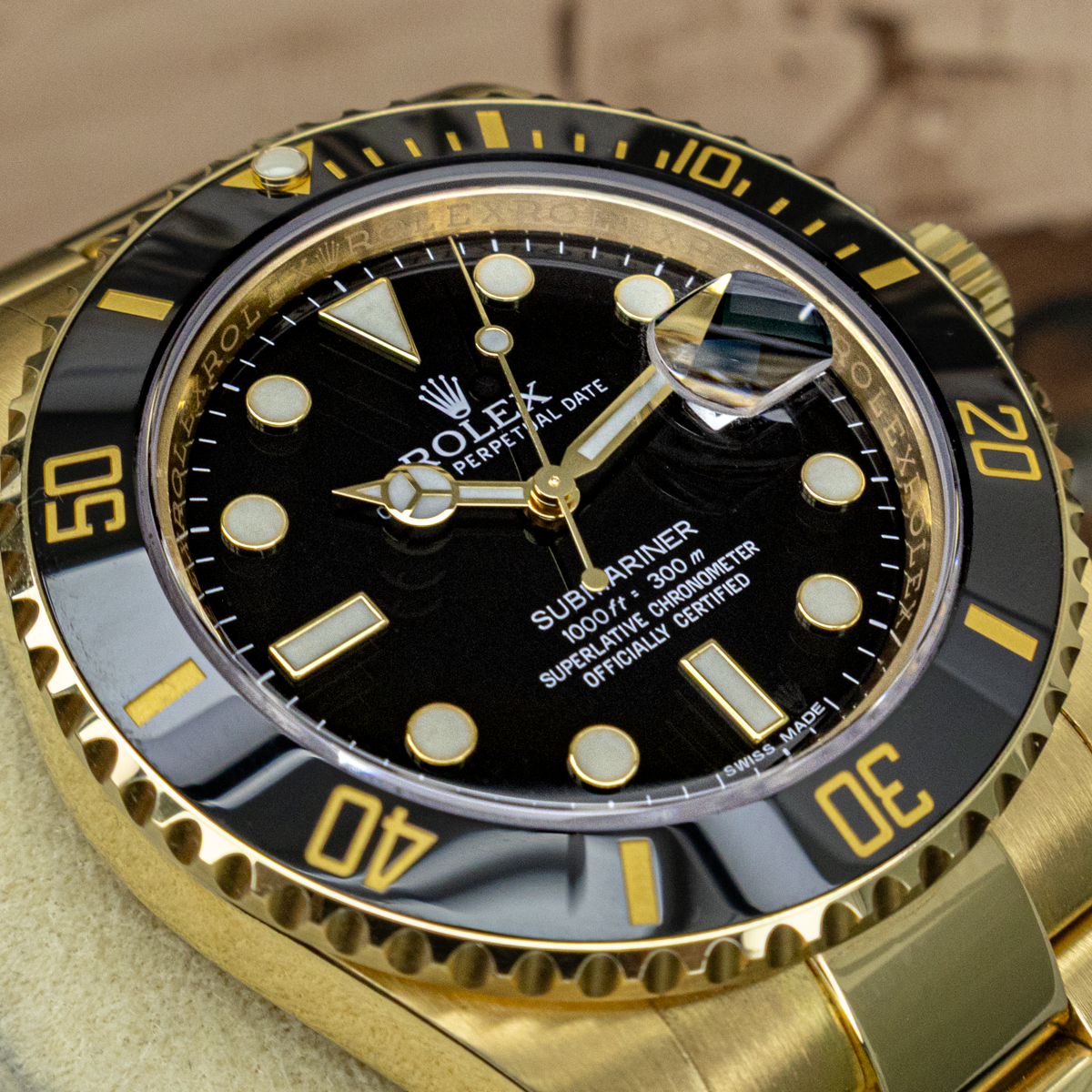 Rolex Submariner Date 116618LN 40mm Black Dial Pre-Owned