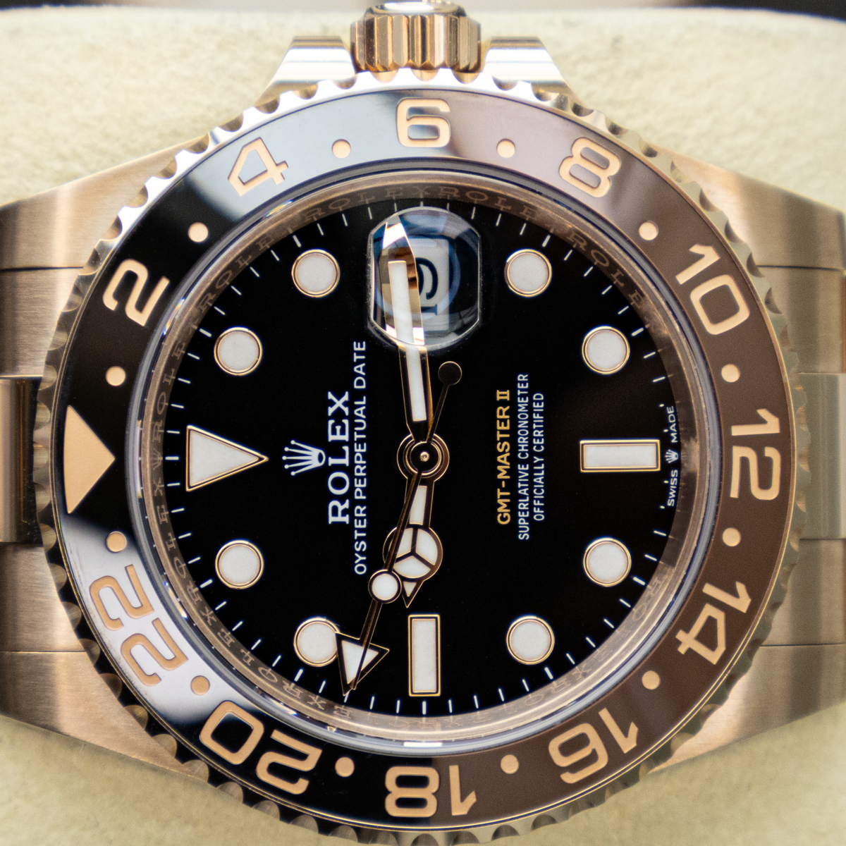 Rolex 2025 GMT-Master II "Root Beer" 126715CHNR 40mm Black Dial