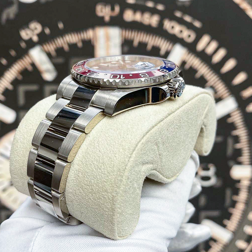 Rolex GMT-Master II "Pepsi" 40mm 126719BLRO White Gold Blue Dial Pre-Owned