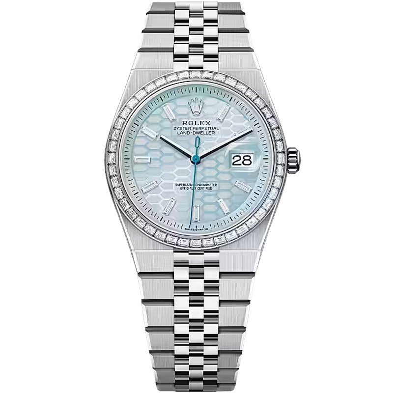 Rolex Land-Dweller 36mm 127286TBR Sky Blue Dial