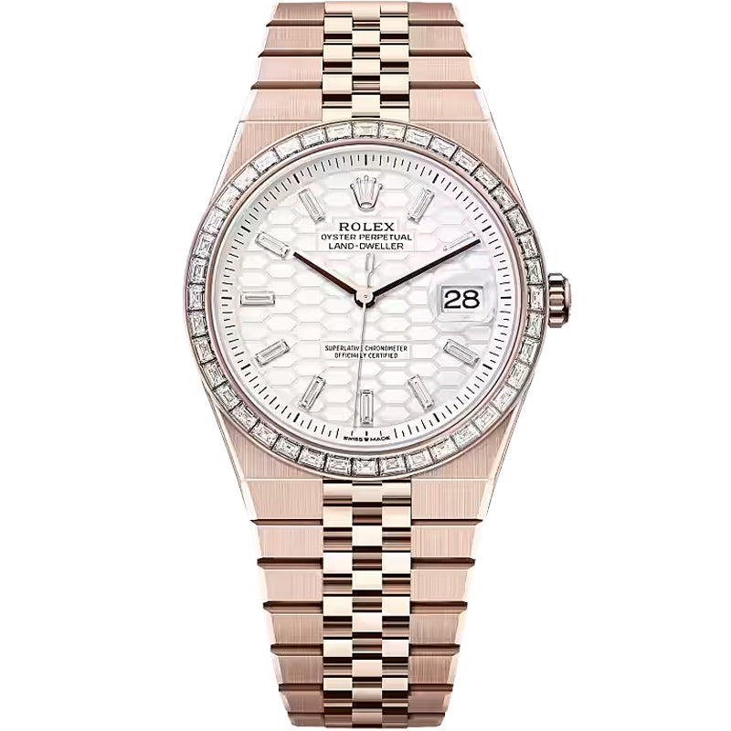 Rolex Land-Dweller 40mm 127385TBR White Dial