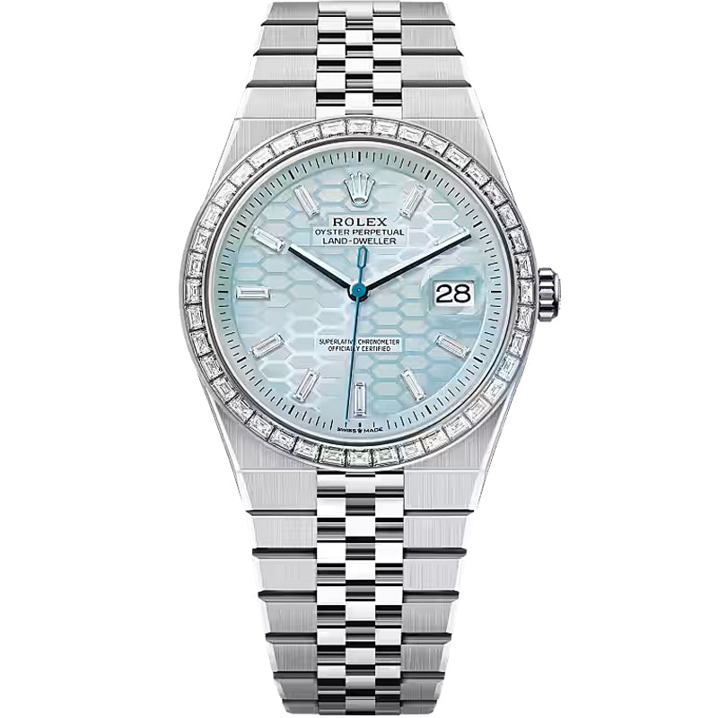 Rolex Land-Dweller 40mm 127386TBR Sky Blue Dial