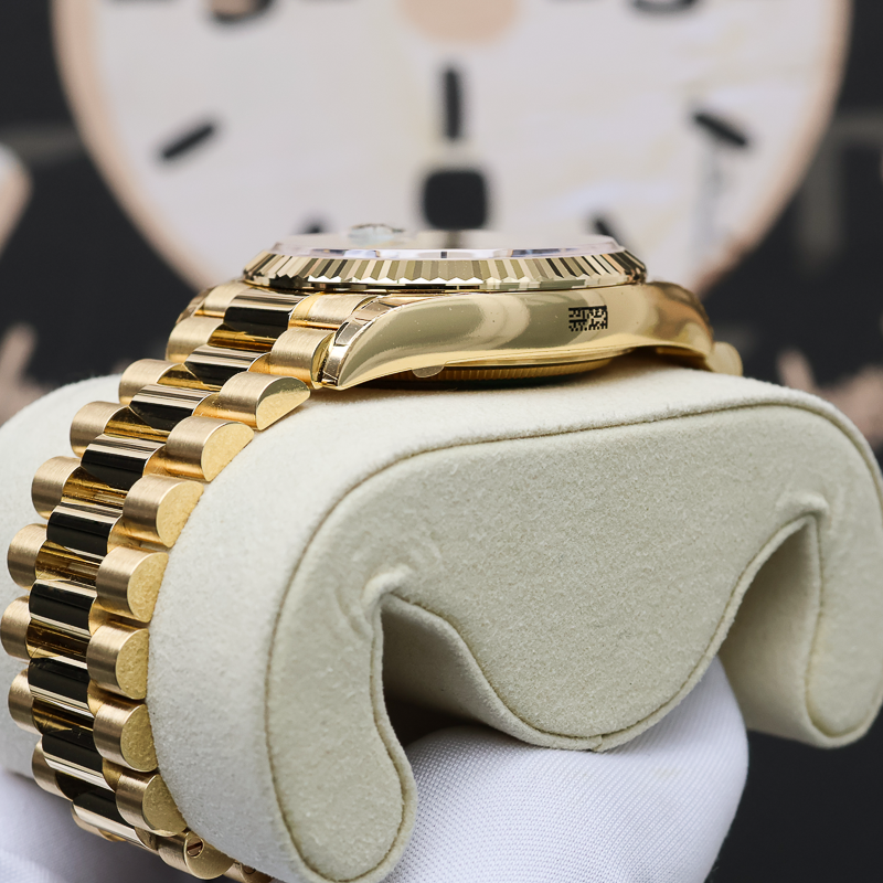 Rolex Day-Date 36mm "Puzzle Emoji" 128238 Gem-Set Enamel Dial