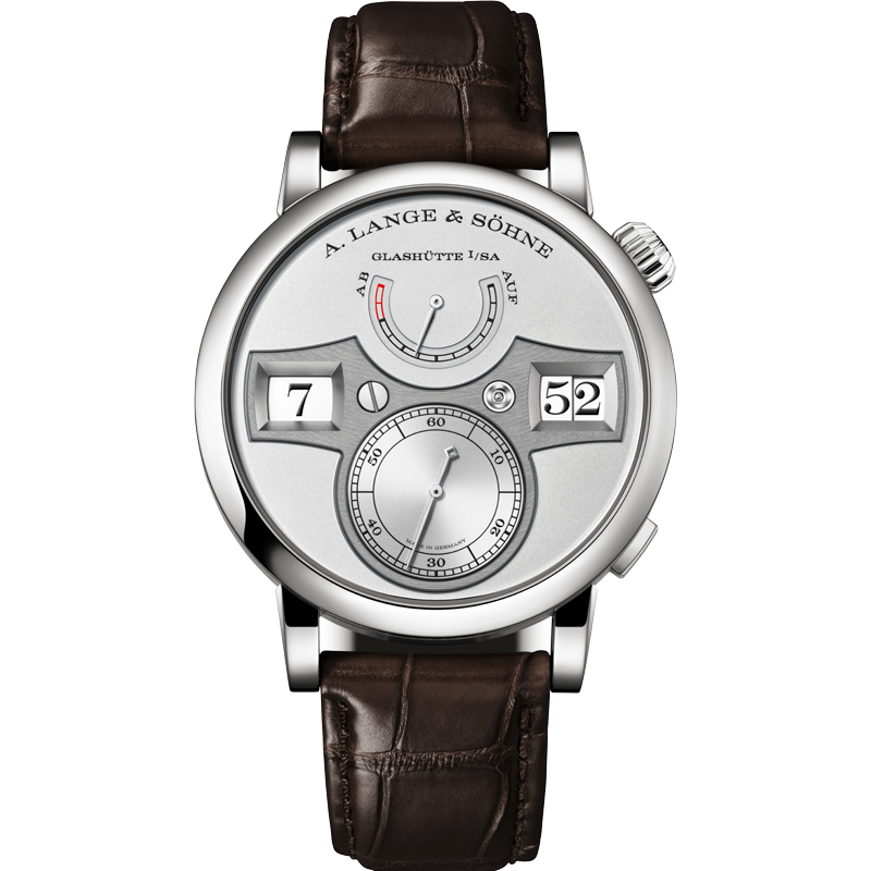 A. Lange & Söhne Zeitwerk 142.025 41.9mm Silver Dial