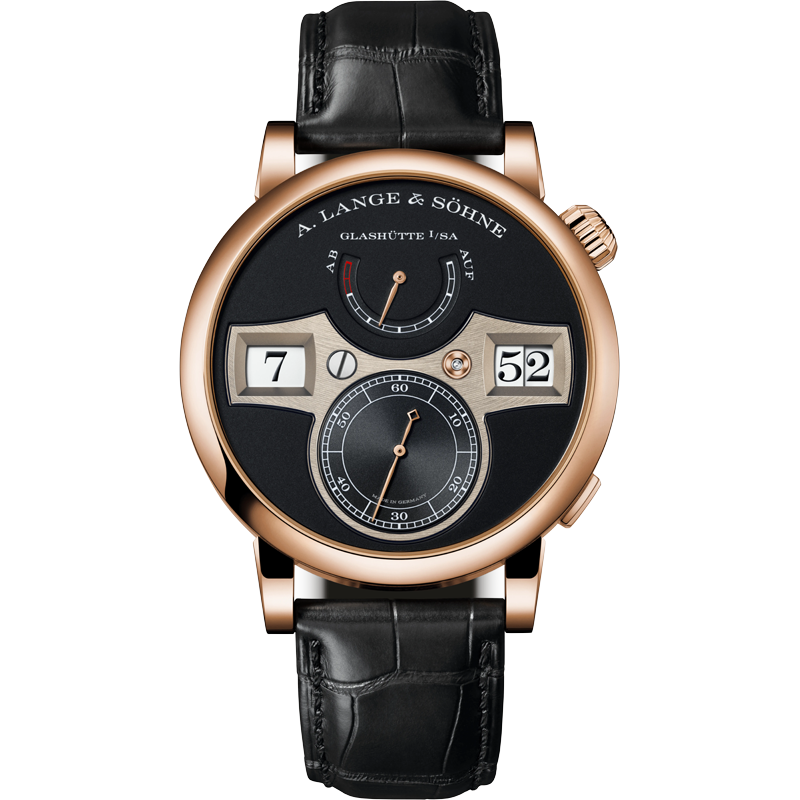 A. Lange & Söhne Zeitwerk 142.031 41.9mm Black Dial