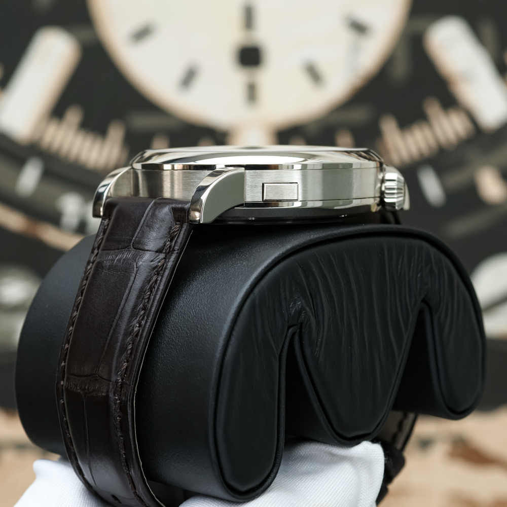 A. Lange & Sohne Zeitwerk Date 44mm Grey Dial 148.038