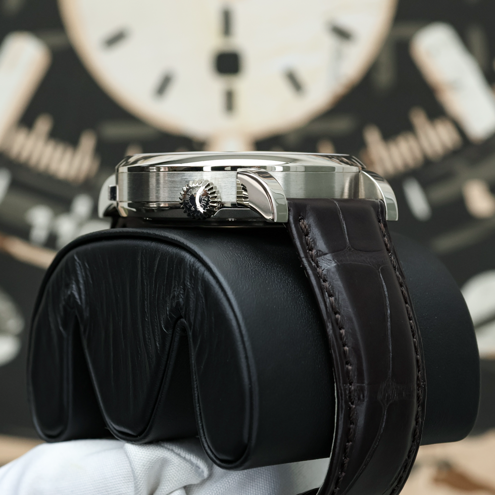 A. Lange & Sohne Zeitwerk Date 44mm Grey Dial 148.038