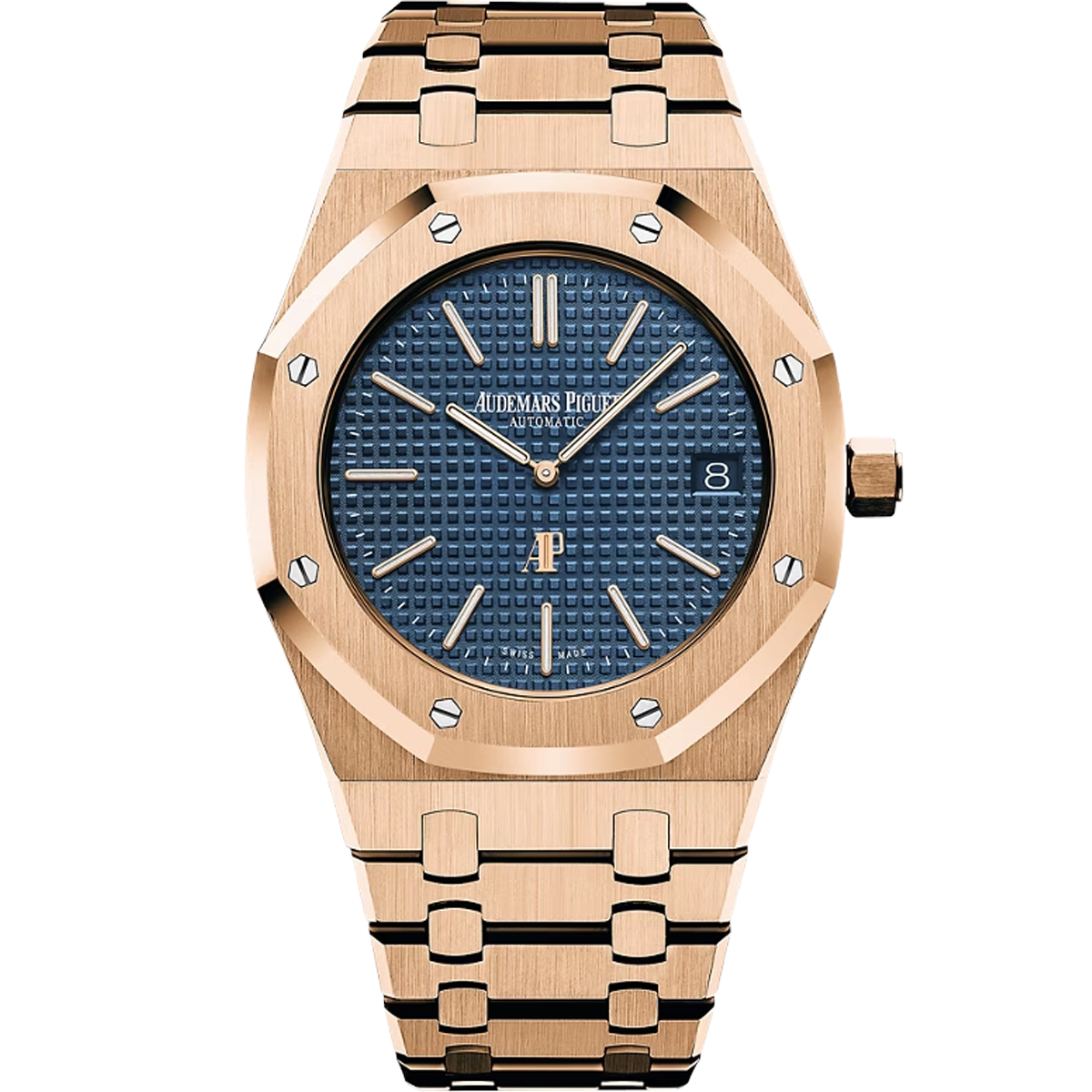Audemars Piguet Royal Oak Jumbo Extra-Thin 15202OR 39mm Blue Dial Pre-Owned