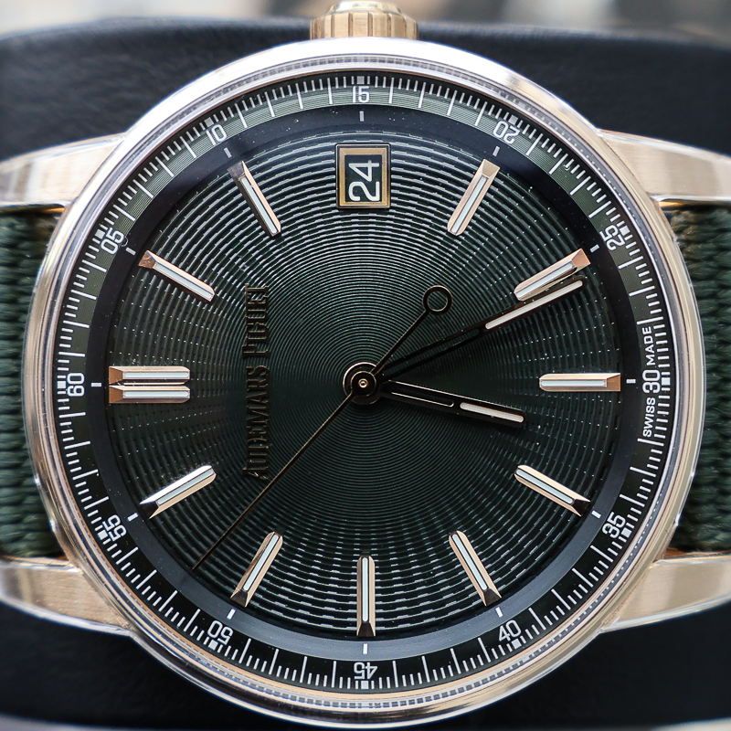 Audemars Piguet 2025 Code 11.59 Selfwinding 15210OR.OO.A056KB.01 41mm Green Dial