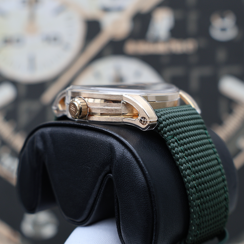 AUDEMARS PIGUET Code 11.59 レザーベルト グリーン Audemars Piguet | Code 11.59 | Self-Winding | 15210OR.OO.A056KB.01