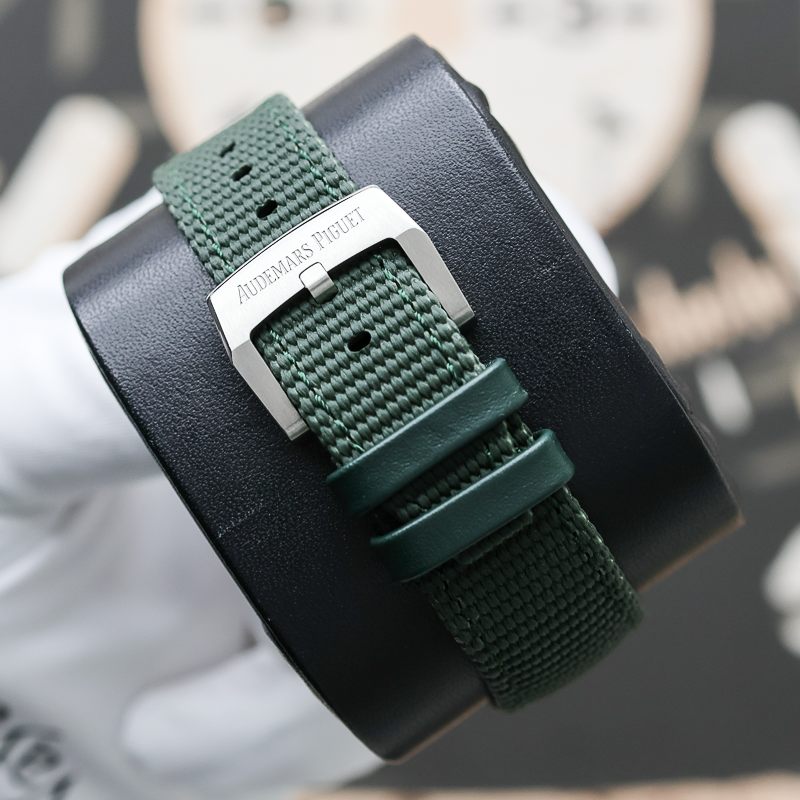 Audemars Piguet 2025 Code 11.59 Self-Winding 15210ST 41mm Green Dial