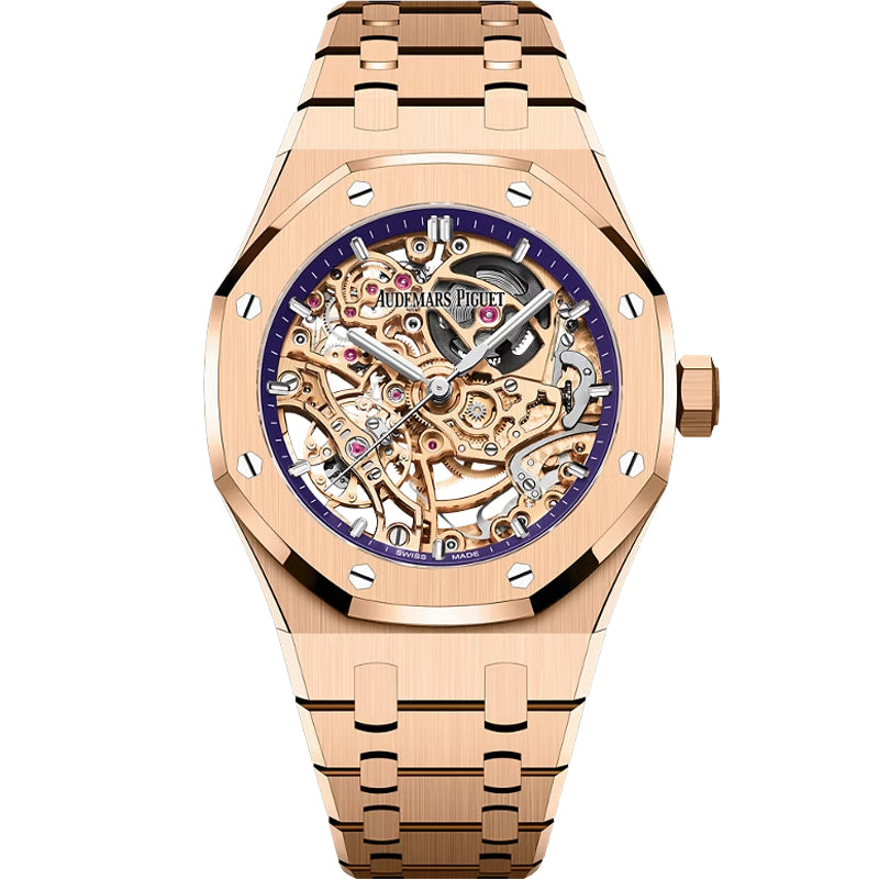 Audemars Piguet Royal Oak Double Balance Wheel 15467OR.OO.1256OR.02 37mm Openworked Dial