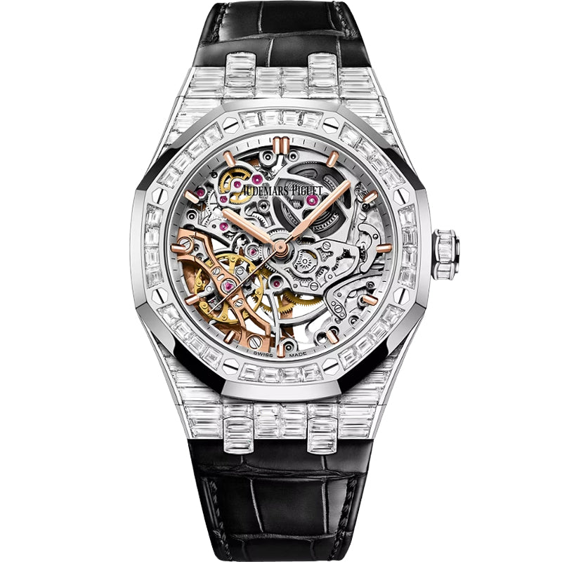 Audemars Piguet Royal Oak Double Balance Wheel 15469BC.ZZ.D001CR.01 37mm Openworked Dial