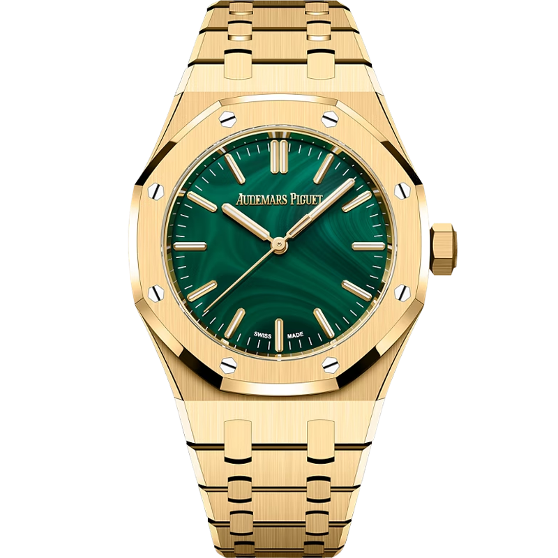 Audemars Piguet Royal Oak Self-Winding 15553BA 37mm Malachite Dial