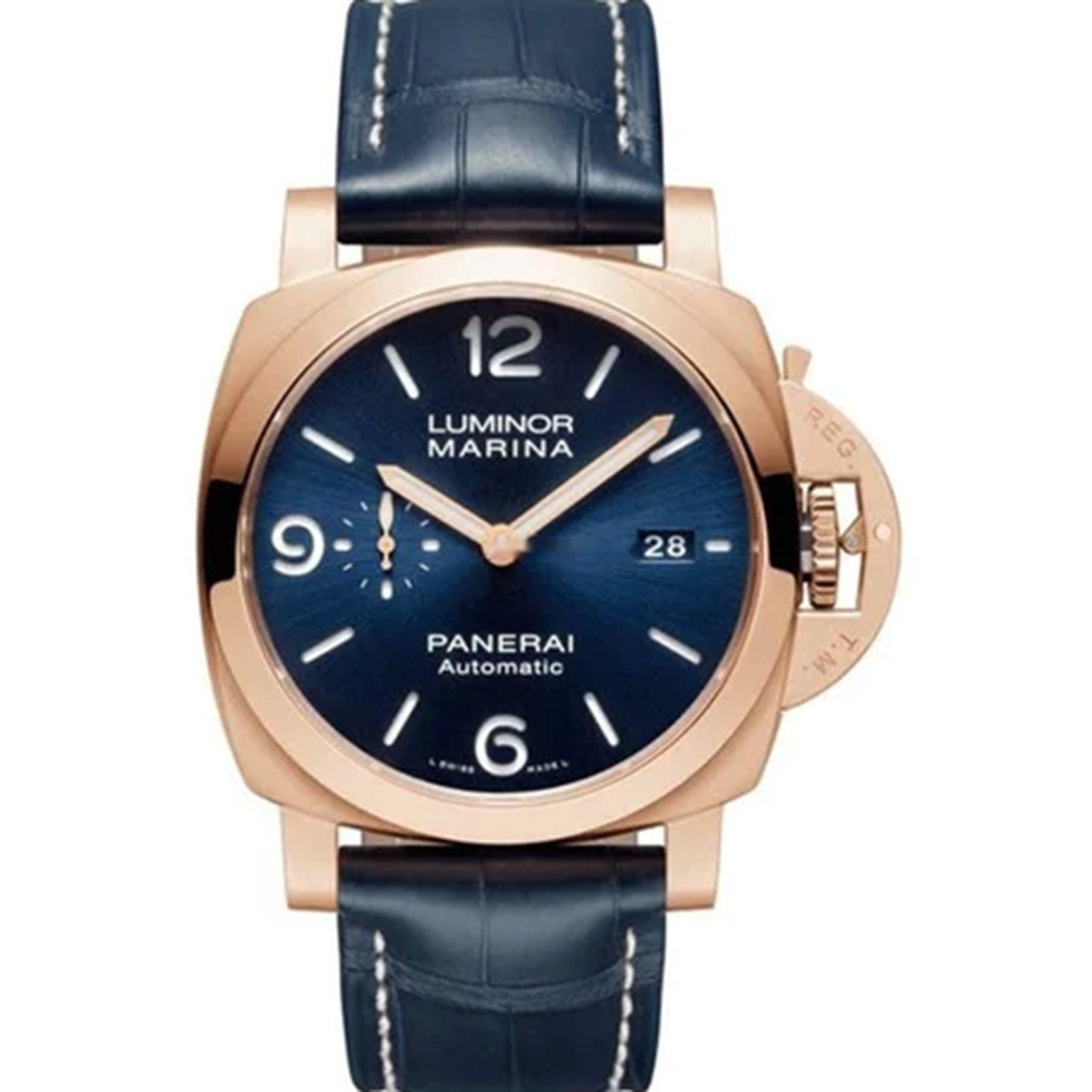 Panerai Luminor Marina Goldtech™ Sole Blu PAM01112