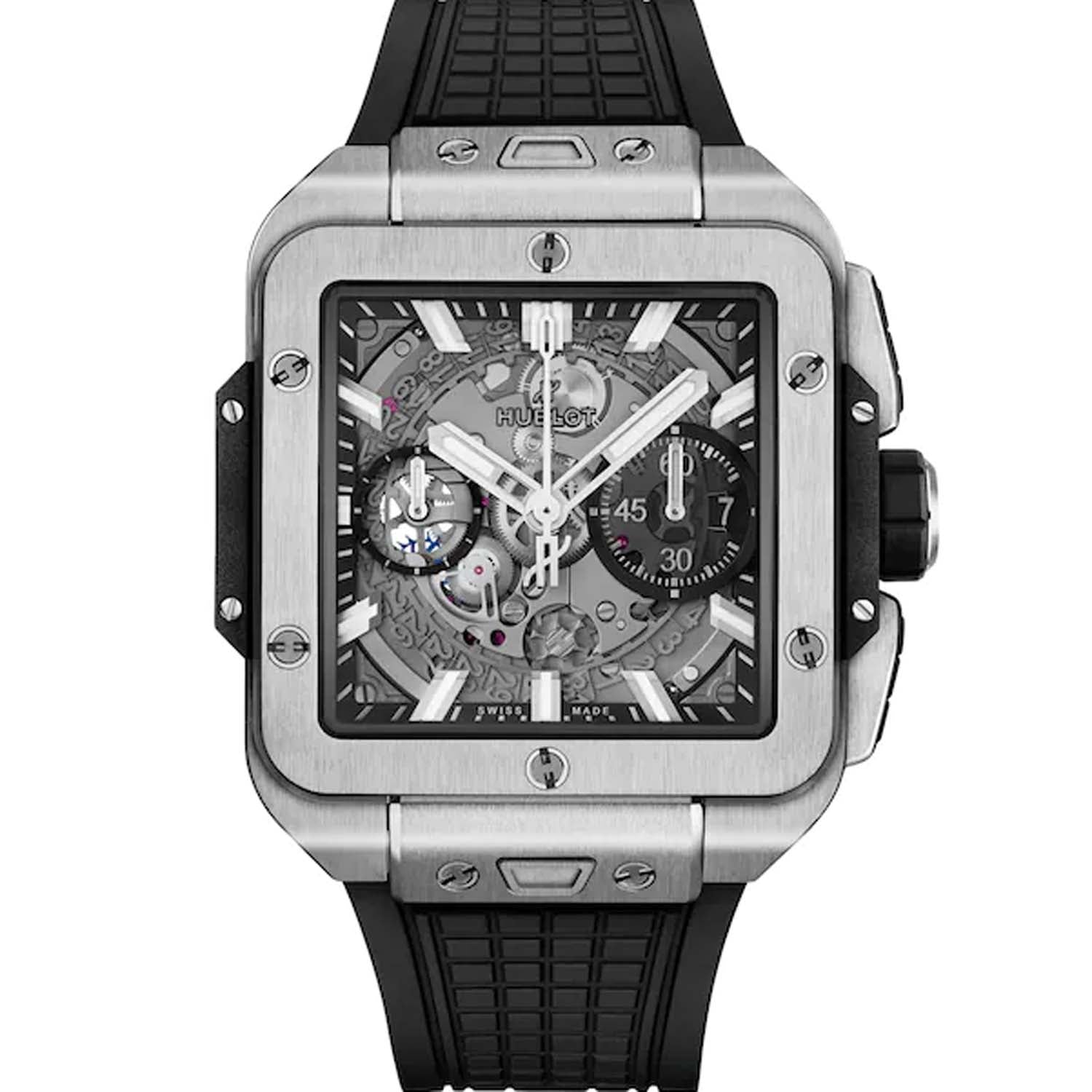 Hublot Square Bang Chronograph 42mm Titanium Skeleton 821.NX.0170.RX