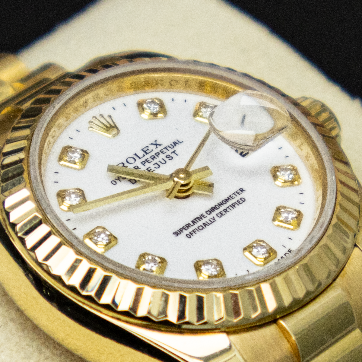 Rolex Datejust 179178 26mm White Diamond Dial Pre-Owned