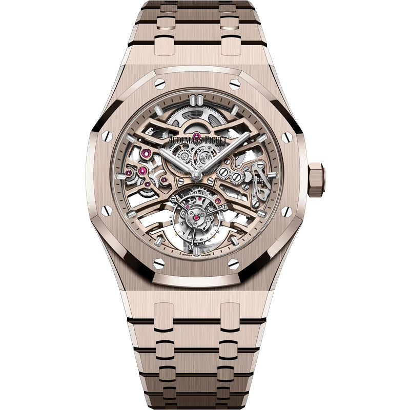 Audemars Piguet Royal Oak Flying Tourbillon Openworked 26735SG.OO.1320SG.01 41mm Sand Gold Dial