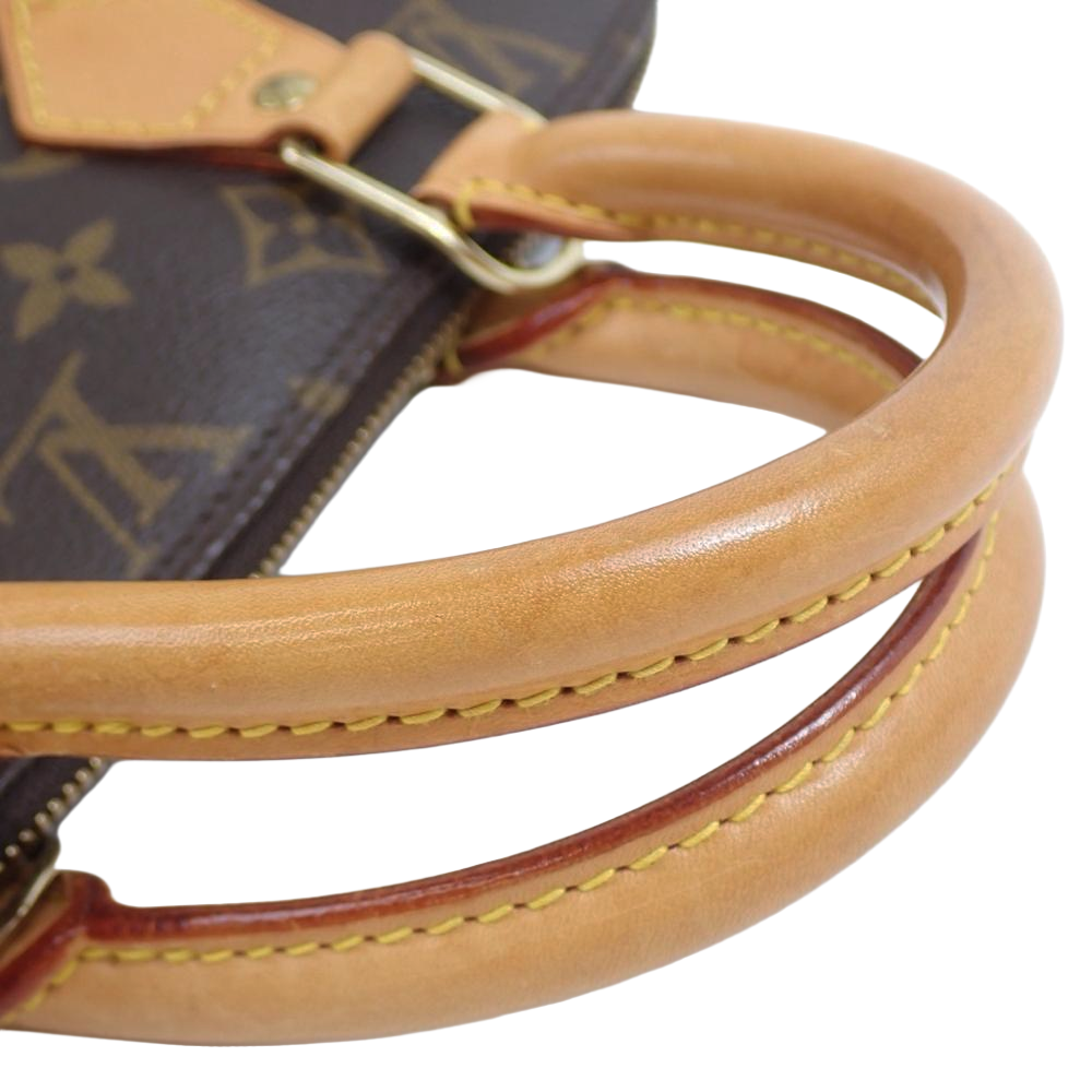 LOUIS VUITTON Alma PM Bag Monogram Coated Leather Canvas Pre-Owned
