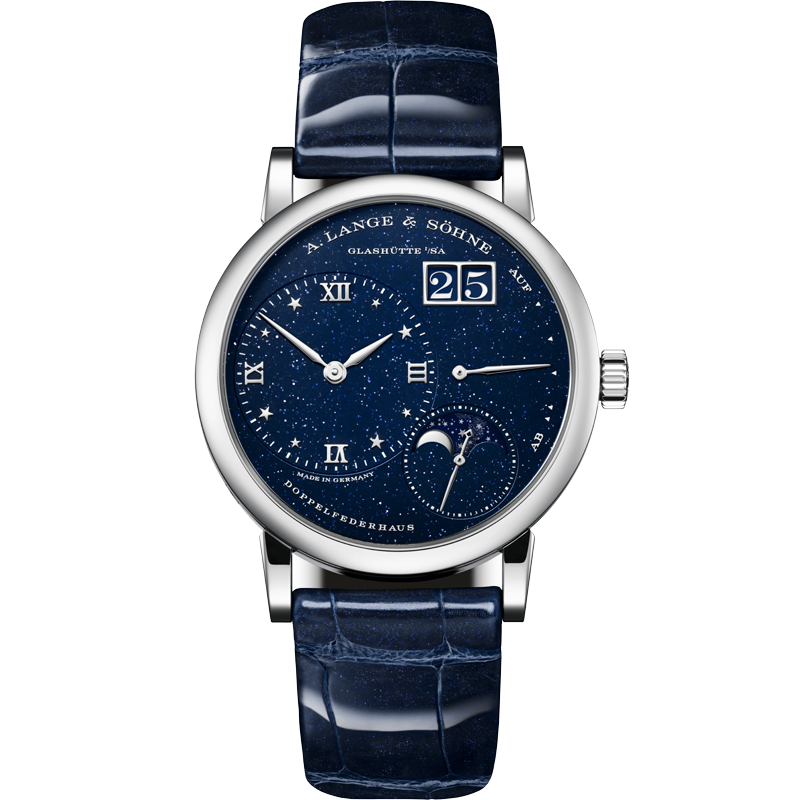 A. Lange & Söhne Little Lange 1 Moon Phase 182.086 36.8mm Dark Blue Dial