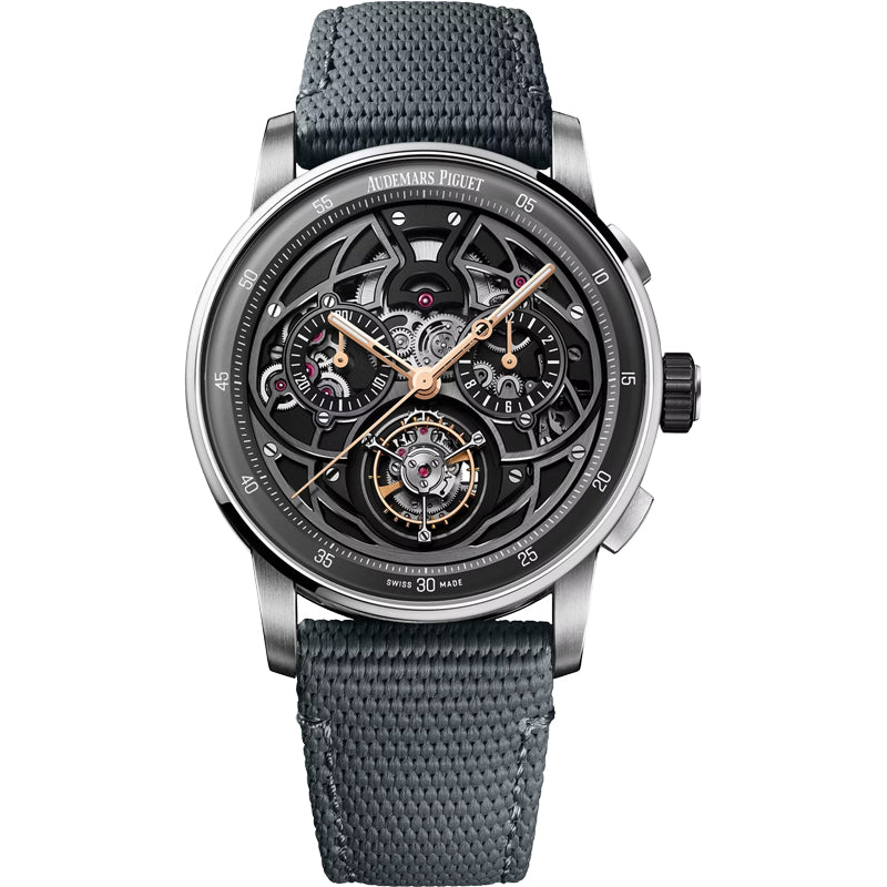 Audemars Piguet Code 11.59 Flying Tourbillon Chronograph 26399NB.OO.D009KB.01 41mm Dark Grey Dial