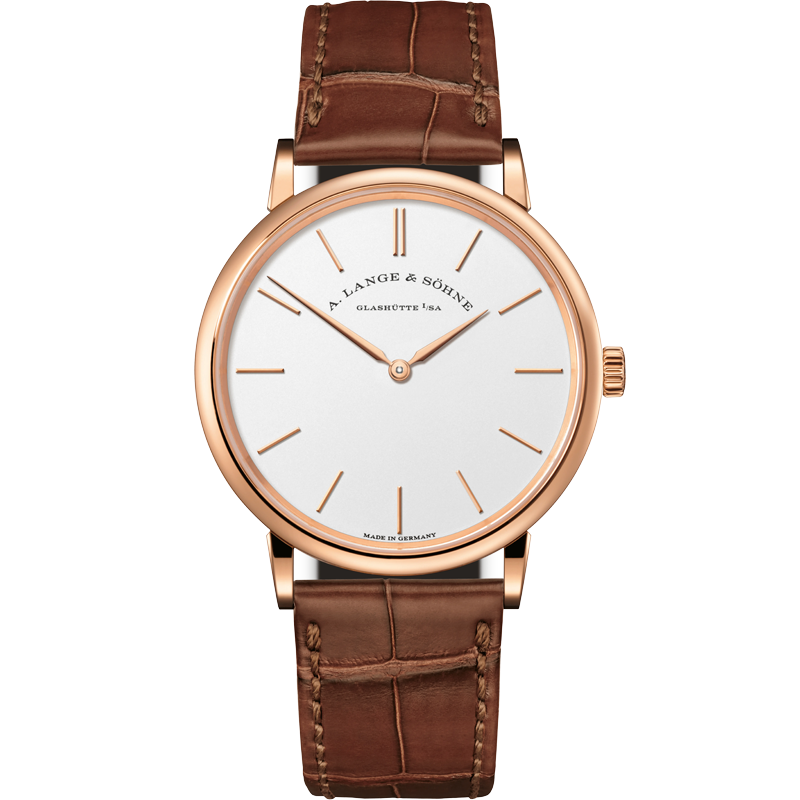 A. Lange & Söhne Saxonia Thin 201.033 37mm Silver Dial