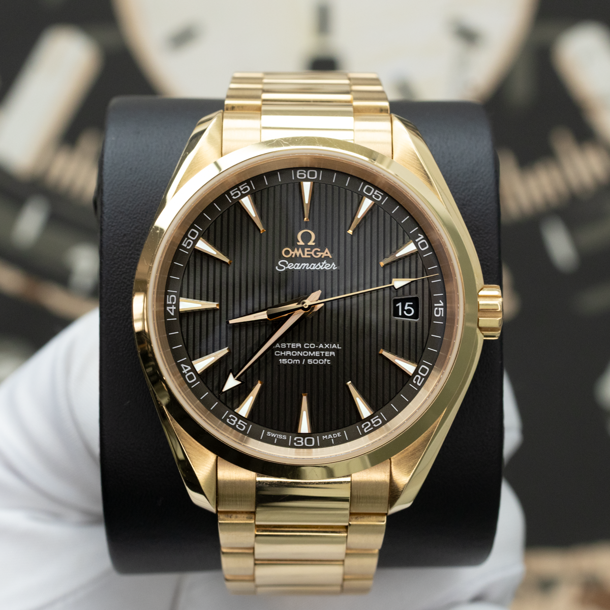Omega 2023 Seamaster Aqua Terra 150M 231.50 41.5mm Grey Dial Pre-Owned