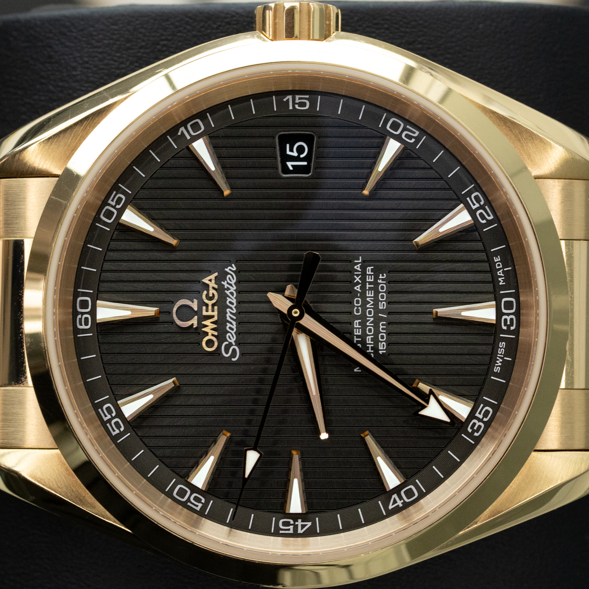 Omega 2023 Seamaster Aqua Terra 150M 231.50 41.5mm Grey Dial Pre-Owned