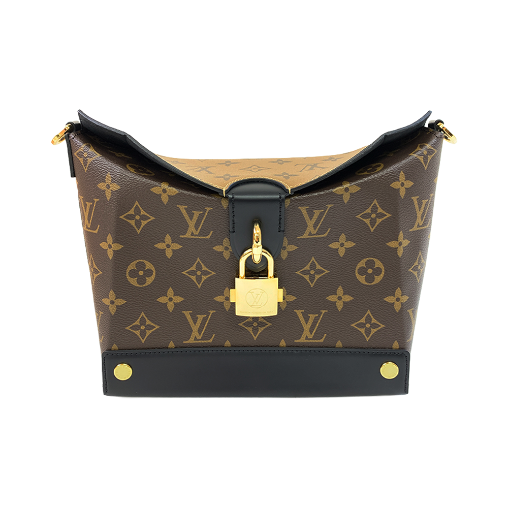 LOUIS VUITTON Handbag Strap on Padlock 2-Way Bag Hobo Pre-Owned