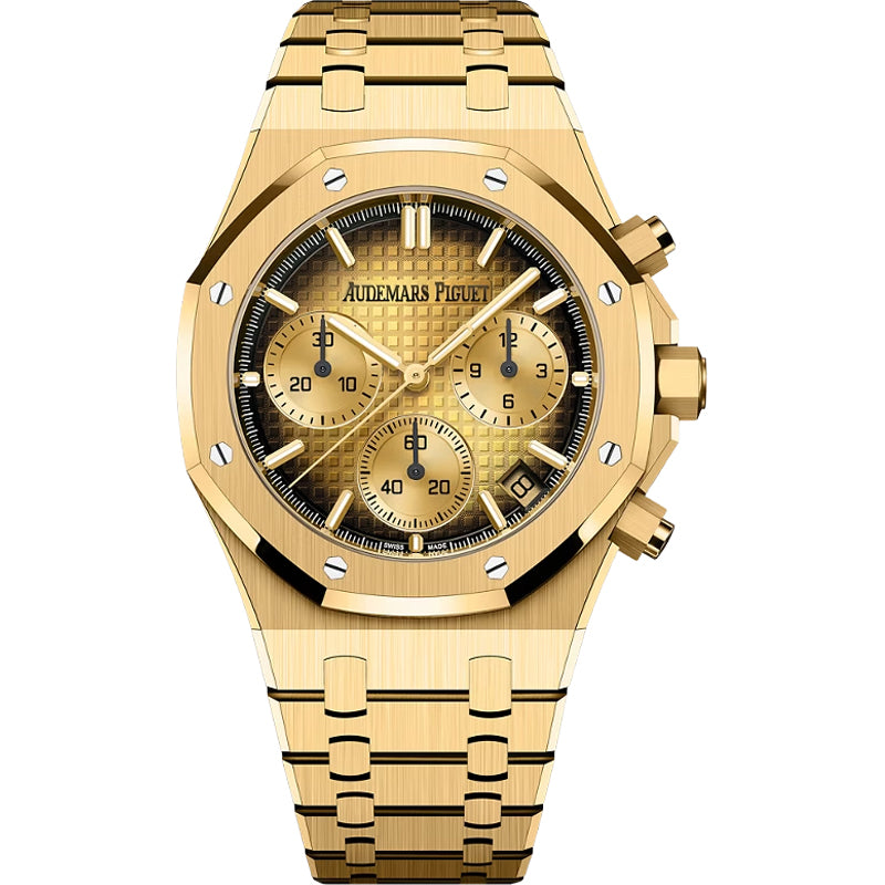 Audemars Piguet Royal Oak Chronograph 26240BA.OO.1320BA.02 41mm Gold Dial