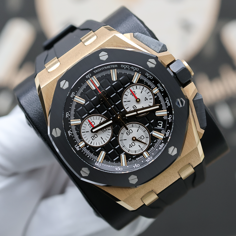 Audemars Piguet 2022 Royal Oak Offshore Chronograph 26420RO 43mm Black Dial Pre-Owned