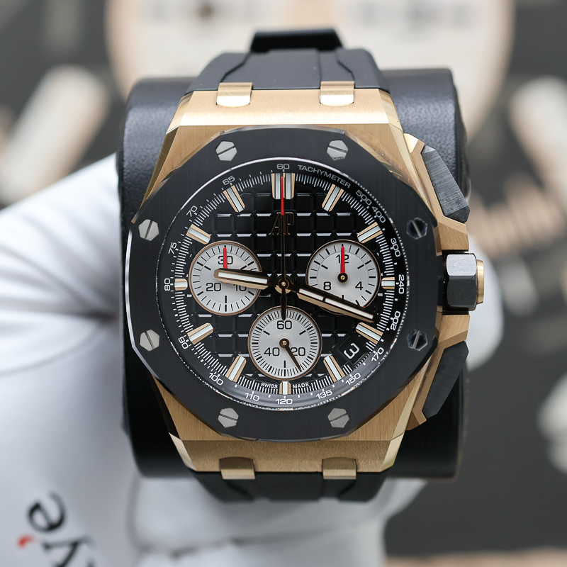 Audemars Piguet 2022 Royal Oak Offshore Chronograph 26420RO 43mm Black Dial Pre-Owned