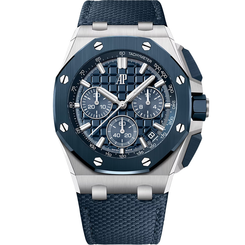 Audemars Piguet Royal Oak Offshore Chronograph 26420SO.OO.A029VE.01 43mm Blue Dial
