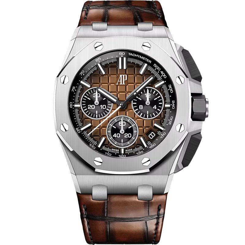 Audemars Piguet Royal Oak Offshore Chronograph 26420ST.OO.A828CR.01 43mm Brown Dial