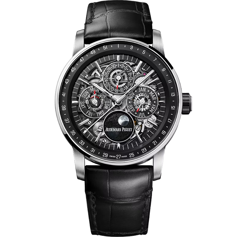 Audemars Piguet Code 11.59 Perpetual Calendar 26443NB 41mm Openworked Dial