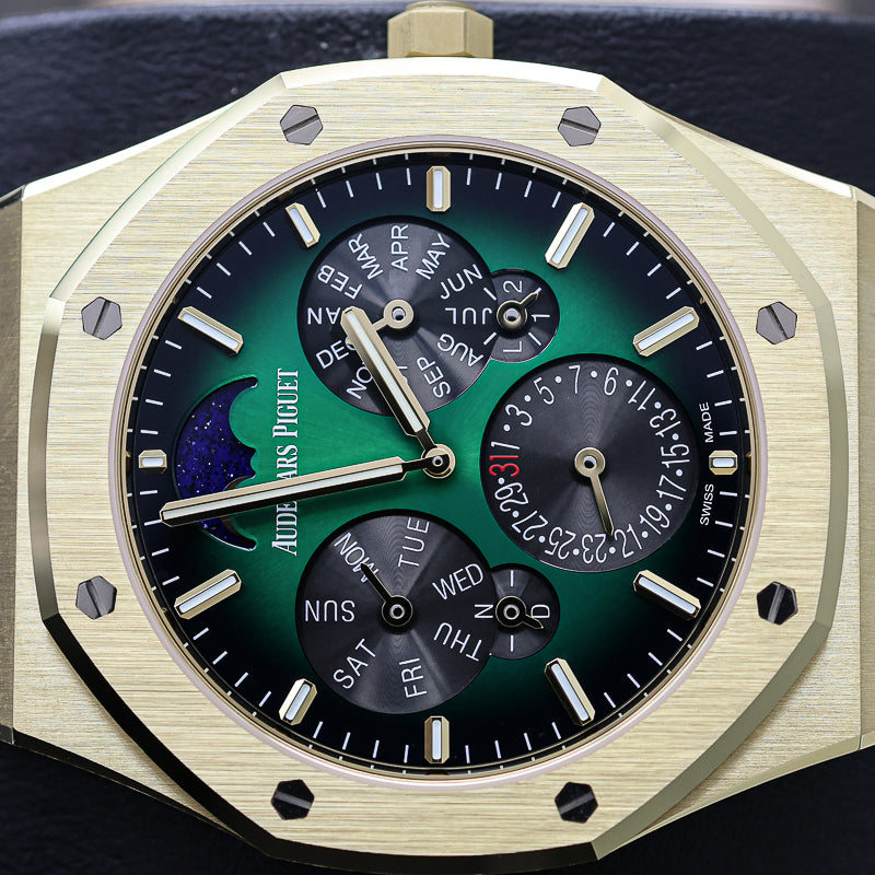Audemars Piguet Royal Oak Perpetual Calendar Ultra-Thin 41mm 26586BA Smoked Green Dial