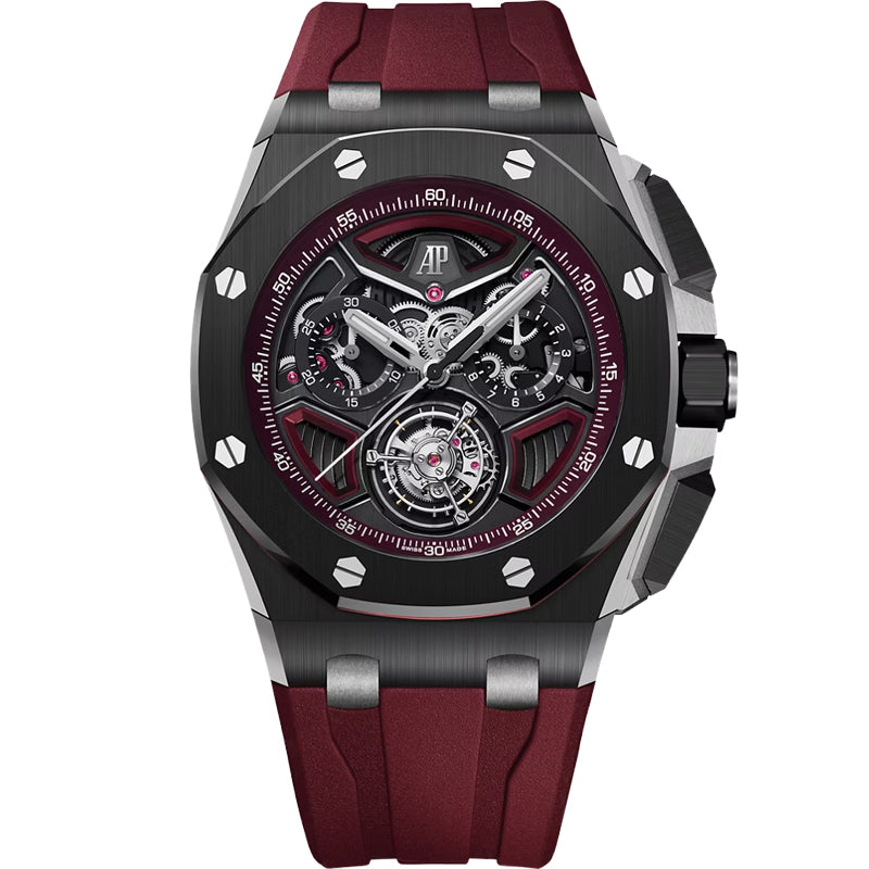 Audemars Piguet Royal Oak Offshore Flying Tourbillon Chronograph Special Edition 26622CE.OO.D002CA.03 43mm Openworked Dial