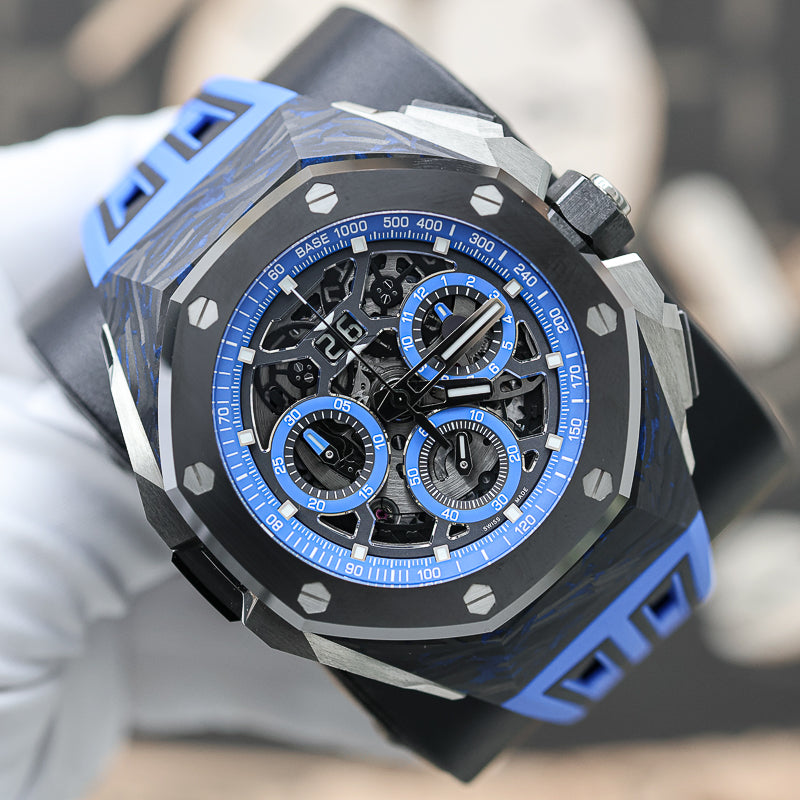 Audemars Piguet Royal Oak Concept Split-Seconds Chronograph GMT Large Date 26650FO.OO.D353CA.01 43mm Openworked Dial