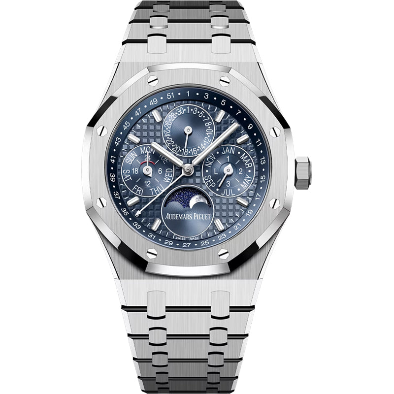 Audemars Piguet Royal Oak Perpetual Calendar 26674ST.OO.1320ST.01 41mm Blue Dial