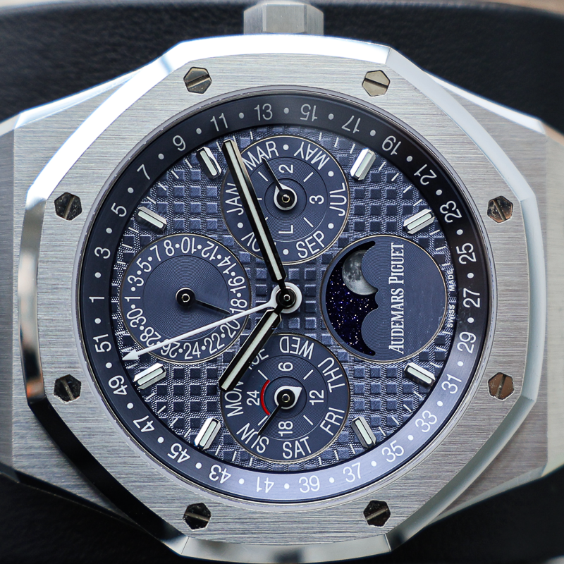 Audemars Piguet 2025 Royal Oak Perpetual Calendar 26674ST.OO.1320ST.01 41mm Blue Dial