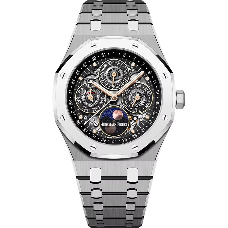 Audemars Piguet Royal Oak Perpetual Calendar 26685XT 41mm Openworked Dial